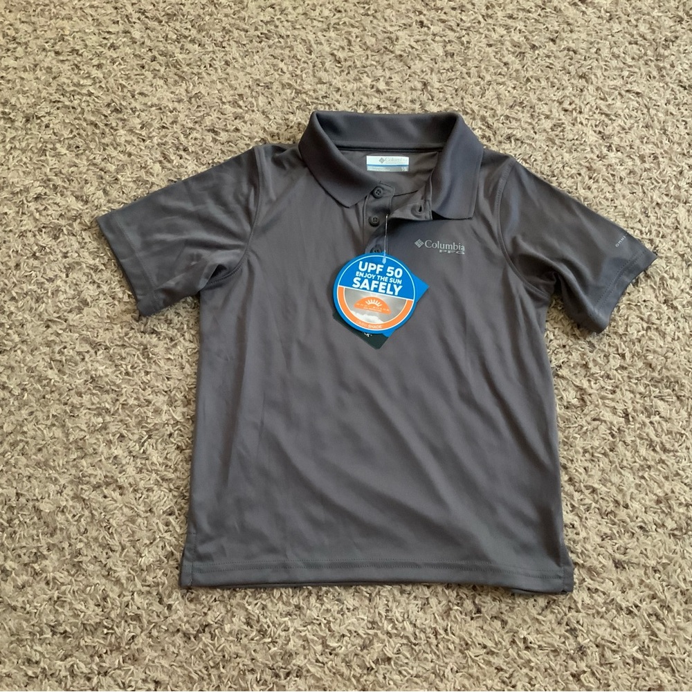Columbia Kids PFG UPF 50 shirt